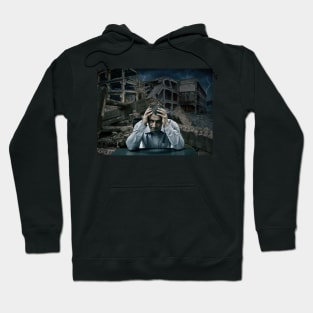 Economic disaster concept Hoodie